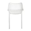 Nilkamal Vento Chair (Milky White) - Back View