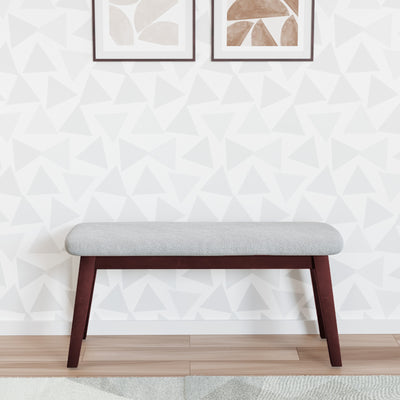 Nilkamal Venus Multi Use Medium Sitting Bench for Living Room | Dining Room (Milan Walnut)