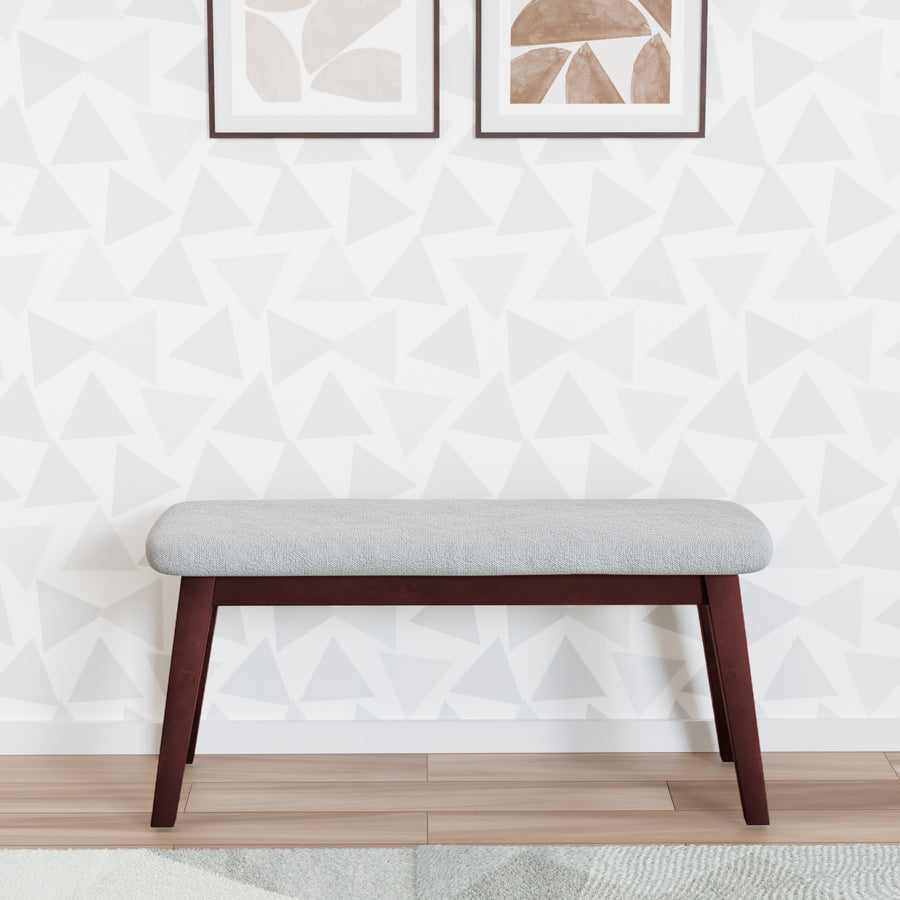 Nilkamal Venus 4 Seater Dining Bench (Milan Walnut)