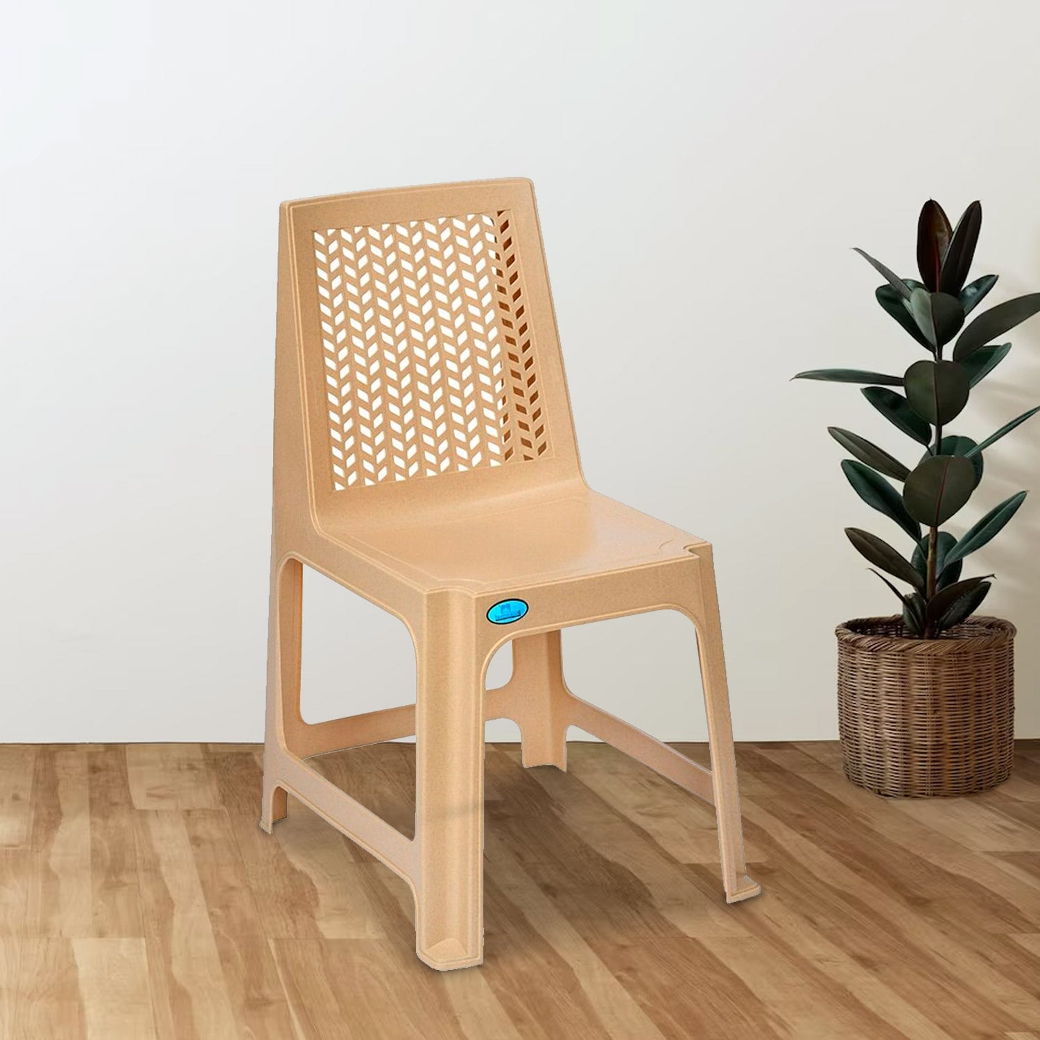 Nilkamal Viva Plastic Armless Chair