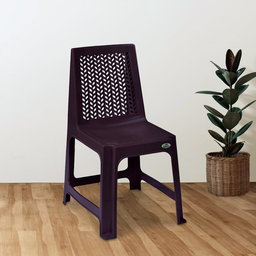 Nilkamal Viva Plastic Armless Chair