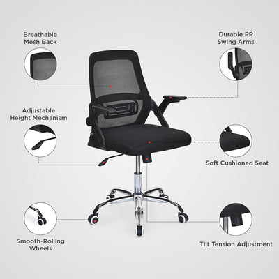 Nilkamal Vergo Mid Back Office Chair