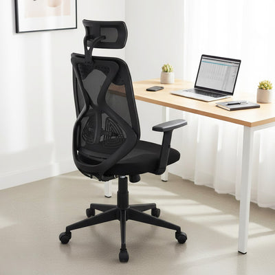 Nilkamal Verona High Back Office Chair (Black)