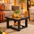 Nilkamal Winny Glass Top Center Table
