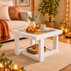 Nilkamal Winny Glass Top Center Table