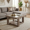 Nilkamal Winny Glass Top Center Table