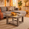 Nilkamal Winny Glass Top Center Table