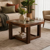 Nilkamal Winny Glass Top Center Table