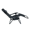 Nilkamal Wayne Foldable Easy Chair (Black)