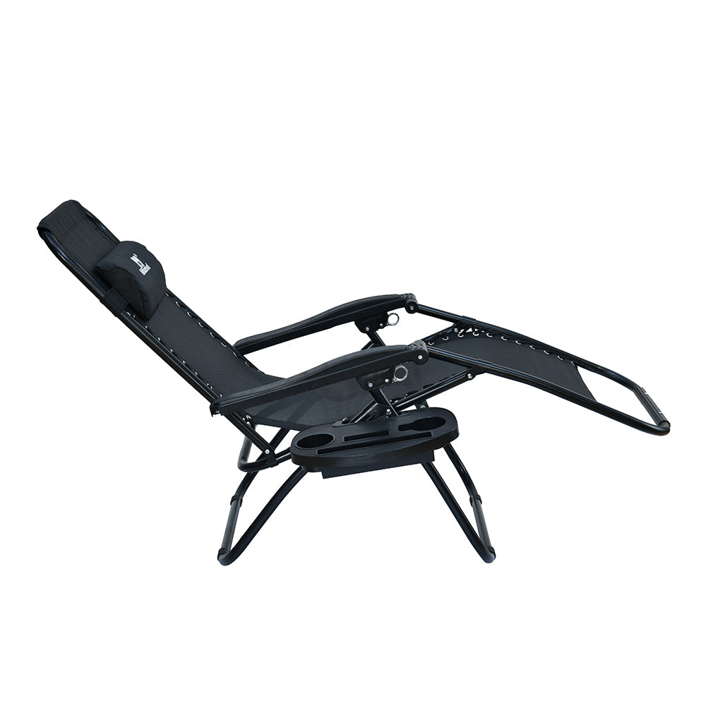 Nilkamal Wayne Foldable Easy Chair (Black)