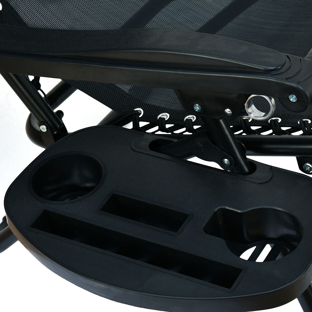 Nilkamal Wayne Foldable Easy Chair (Black)