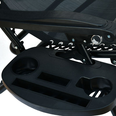 Nilkamal Wayne Foldable Easy Chair (Black)