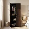 Nilkamal Willy 2 Door without Mirror Wardrobe (New Wenge)
