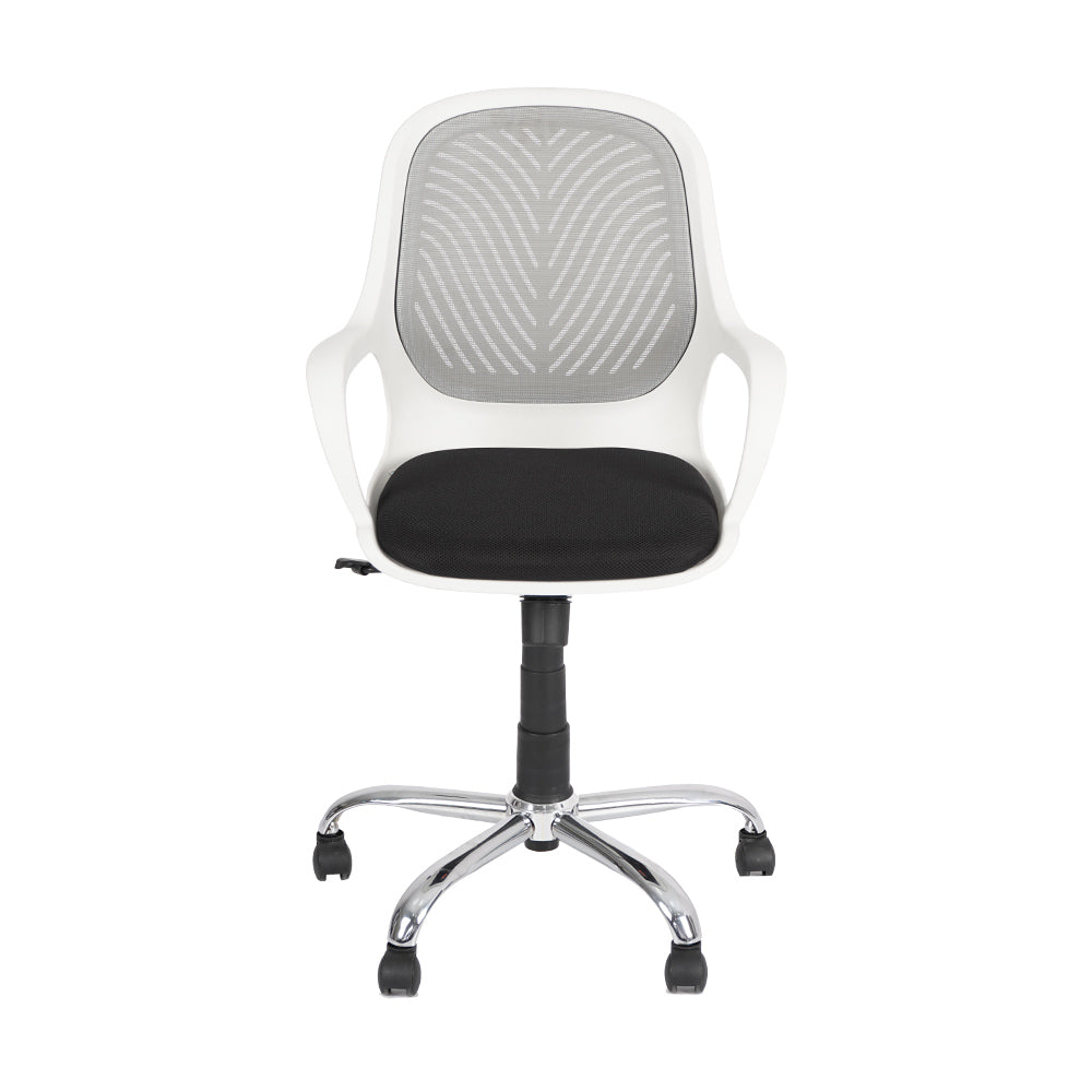 Nilkamal Yaris Mid Back Chrome Base Chair