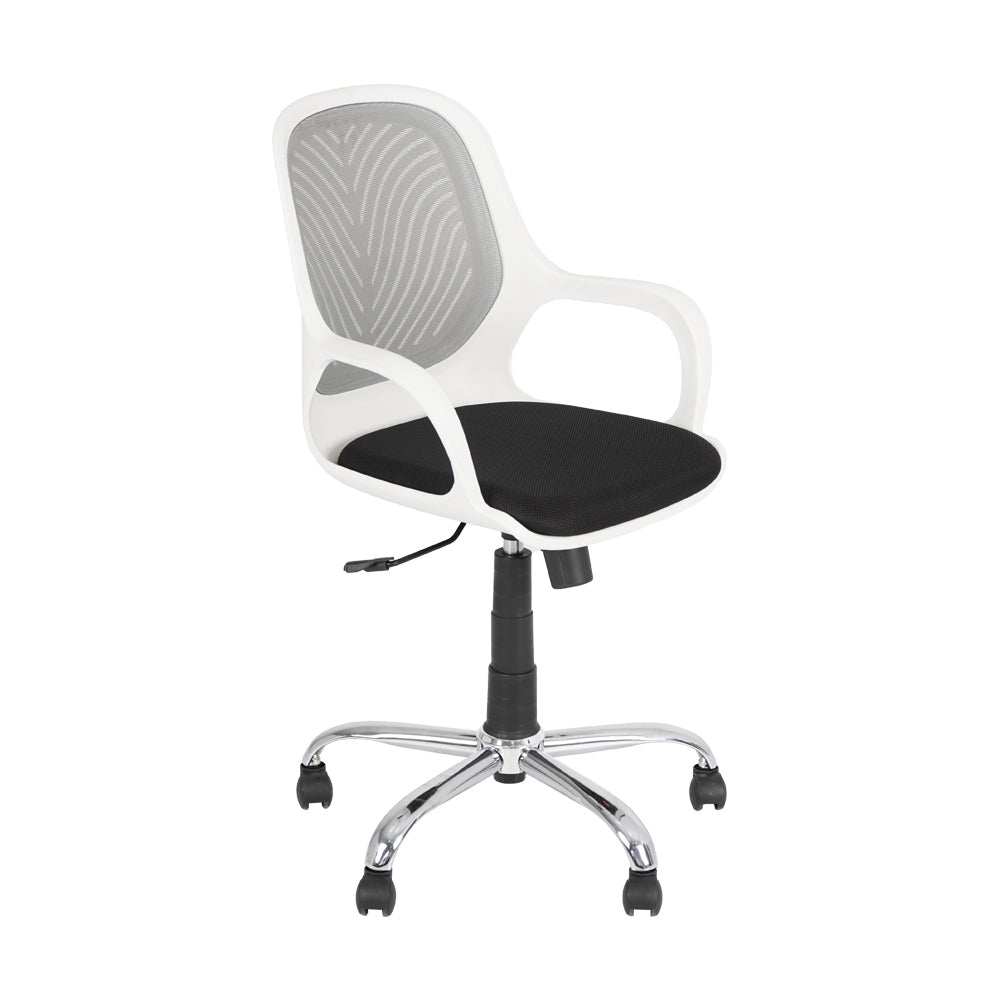 Nilkamal Yaris Mid Back Chrome Base Chair