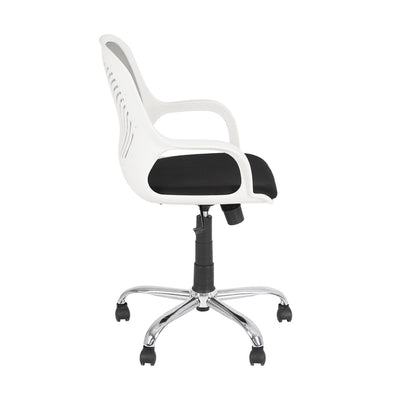 Nilkamal Yaris Mid Back Chrome Base Chair
