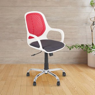 Nilkamal Yaris Mid Back Chrome Base Chair