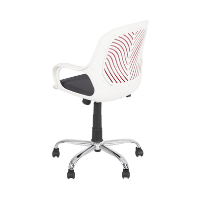 Nilkamal Yaris Mid Back Chrome Base Chair