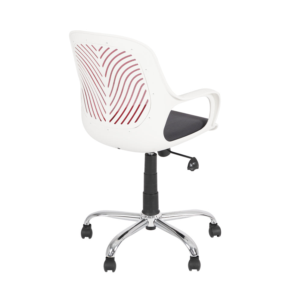 Nilkamal Yaris Mid Back Chrome Base Chair