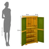 Nilkamal Freedom (FMM) Maze Plastic Storage Cabinet