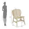 Nilkamal Arena Woven Style Plastic Chair without Cushion