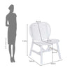 Nilkamal Arena Woven Style Plastic Chair without Cushion