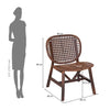Nilkamal Arena Woven Style Plastic Chair without Cushion