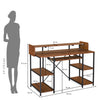 Nilkamal Ares Computer Table (Classic Walnut)
