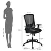 Nilkamal Locus Mid Back Mesh Office Chair