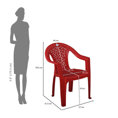 Nilkamal Forest Plastic Arm Chair