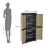 Nilkamal Freedom (FMM) Maze Plastic Storage Cabinet