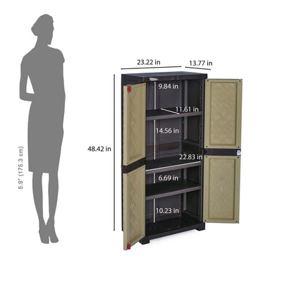 Nilkamal Freedom (FMM) Maze Plastic Storage Cabinet