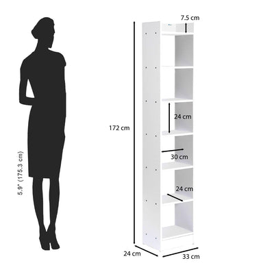 Nilkamal Kubo 6 Tier Storage Shelf