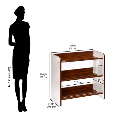 Nilkamal Itsy 3-Tier Shoe Rack