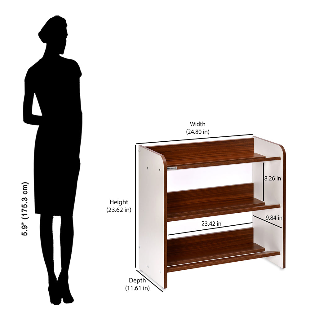 Nilkamal Itsy 3-Tier Shoe Rack
