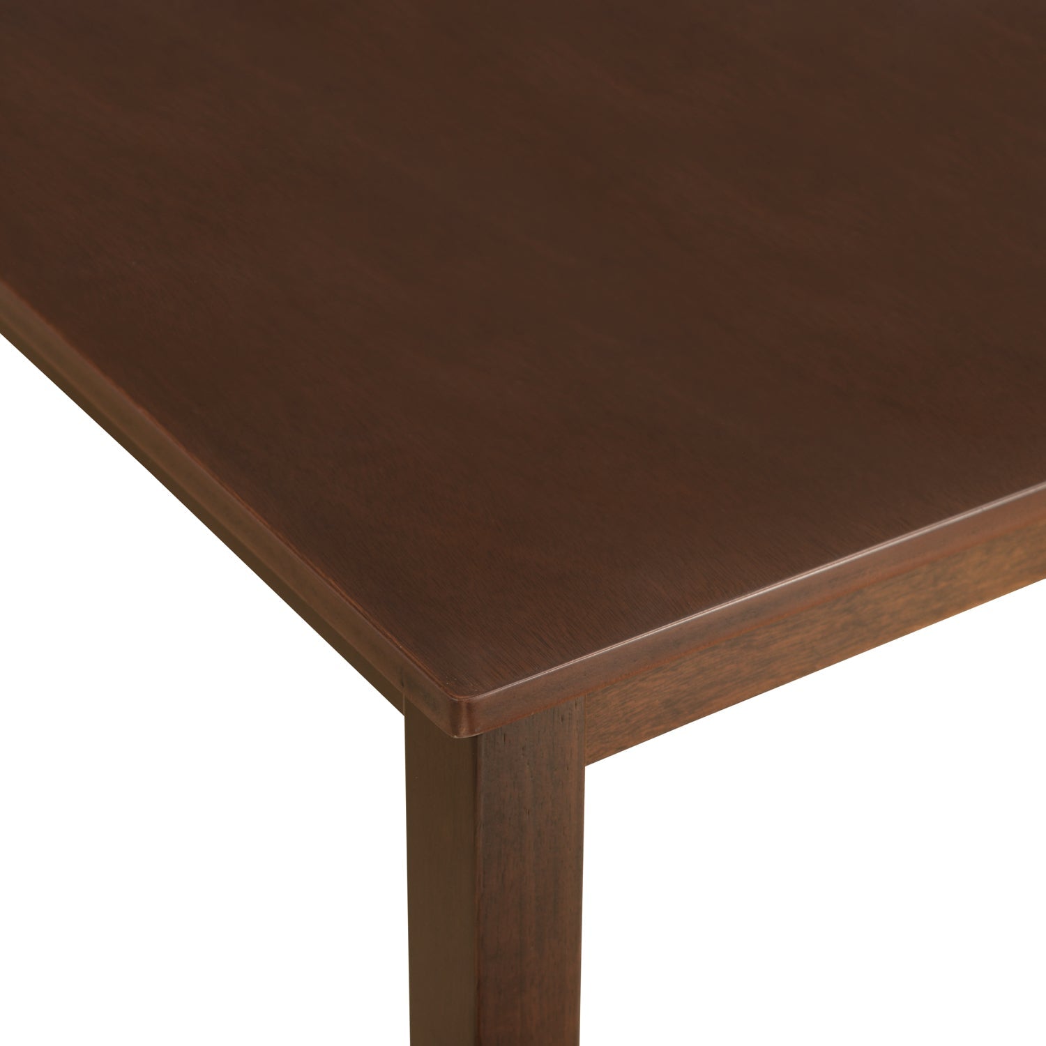 Nilkamal Alice 4 Seater Dining Table (Antique Cherry)