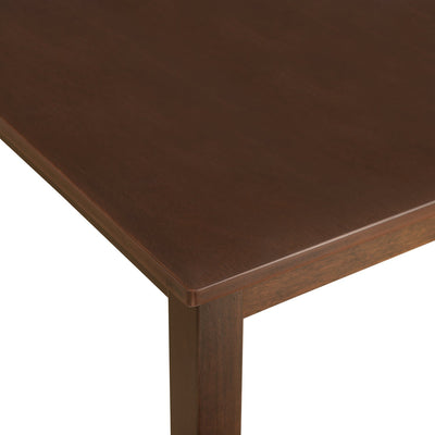 Nilkamal Alice 4 Seater Dining Table (Antique Cherry)