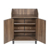 Nilkamal Aze Shoe Cabinet (Walnut)