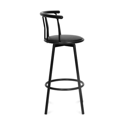 Nilkamal Bayern Rotating Seat Bar Stool (Black)