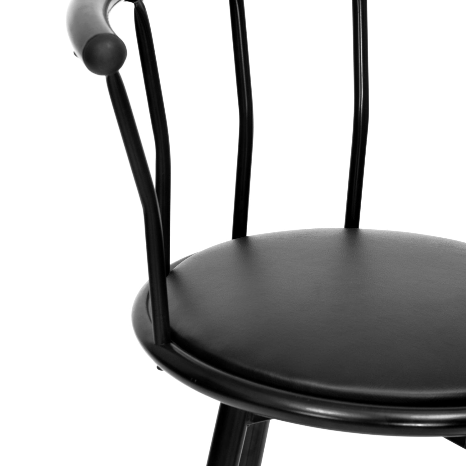 Nilkamal Bayern Rotating Seat Bar Stool (Black)