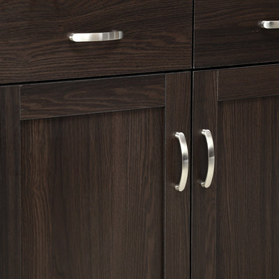 Nilkamal Ben Kitchen Cabinet (Coffee)