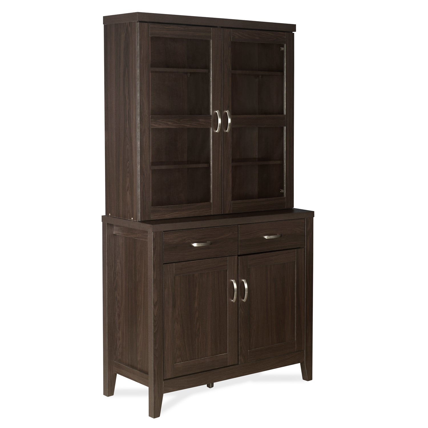 Nilkamal Ben Hutch Storage Cabinet (Brown)