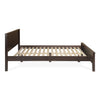 Nilkamal Cipher Solid Wood Queen Bed (Espresso)
