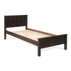 Nilkamal Cipher Solid Wood Single Bed (Espresso)
