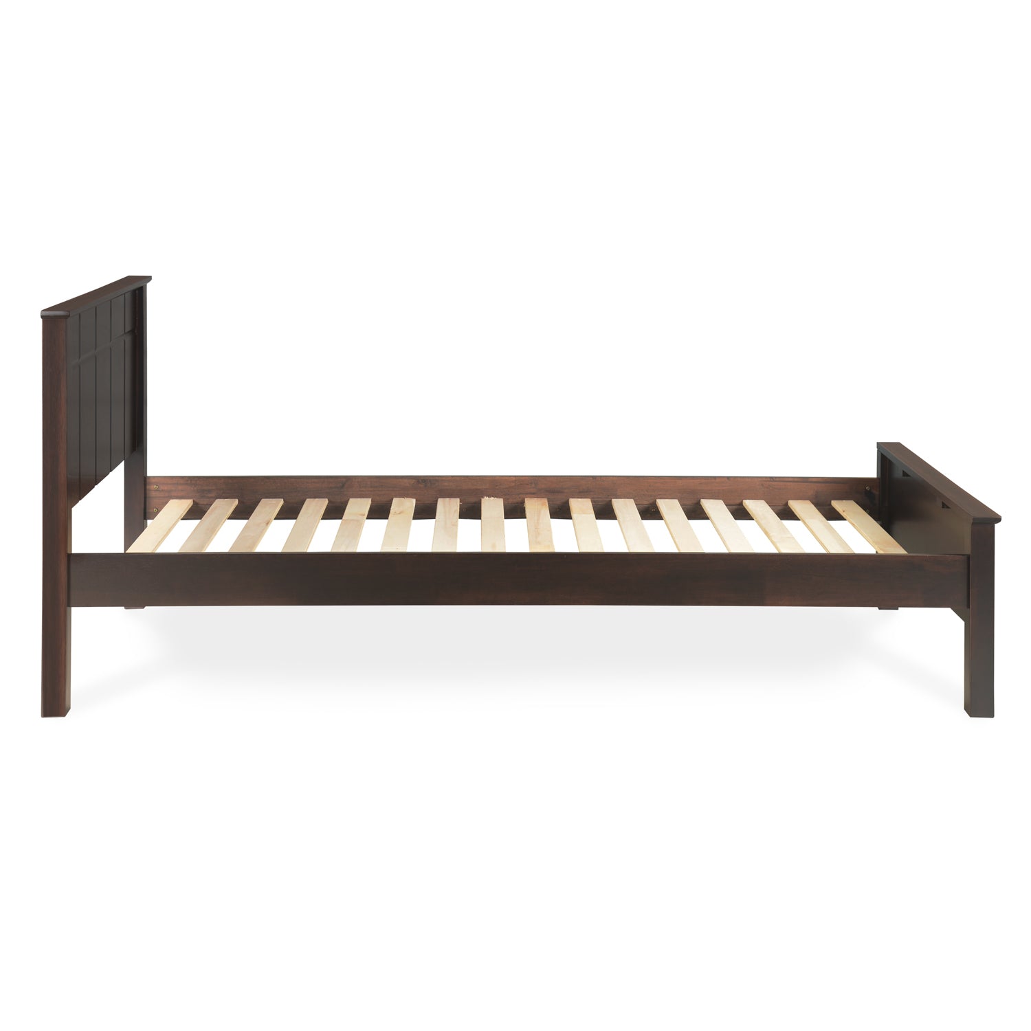 Nilkamal Cipher Solid Wood Single Bed (Espresso)