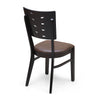 Nilkamal Fern Dining Chair (Erin Brown)
