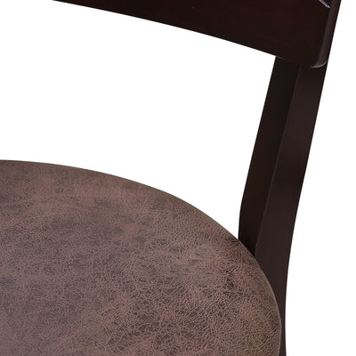 Nilkamal Fern Dining Chair (Erin Brown)