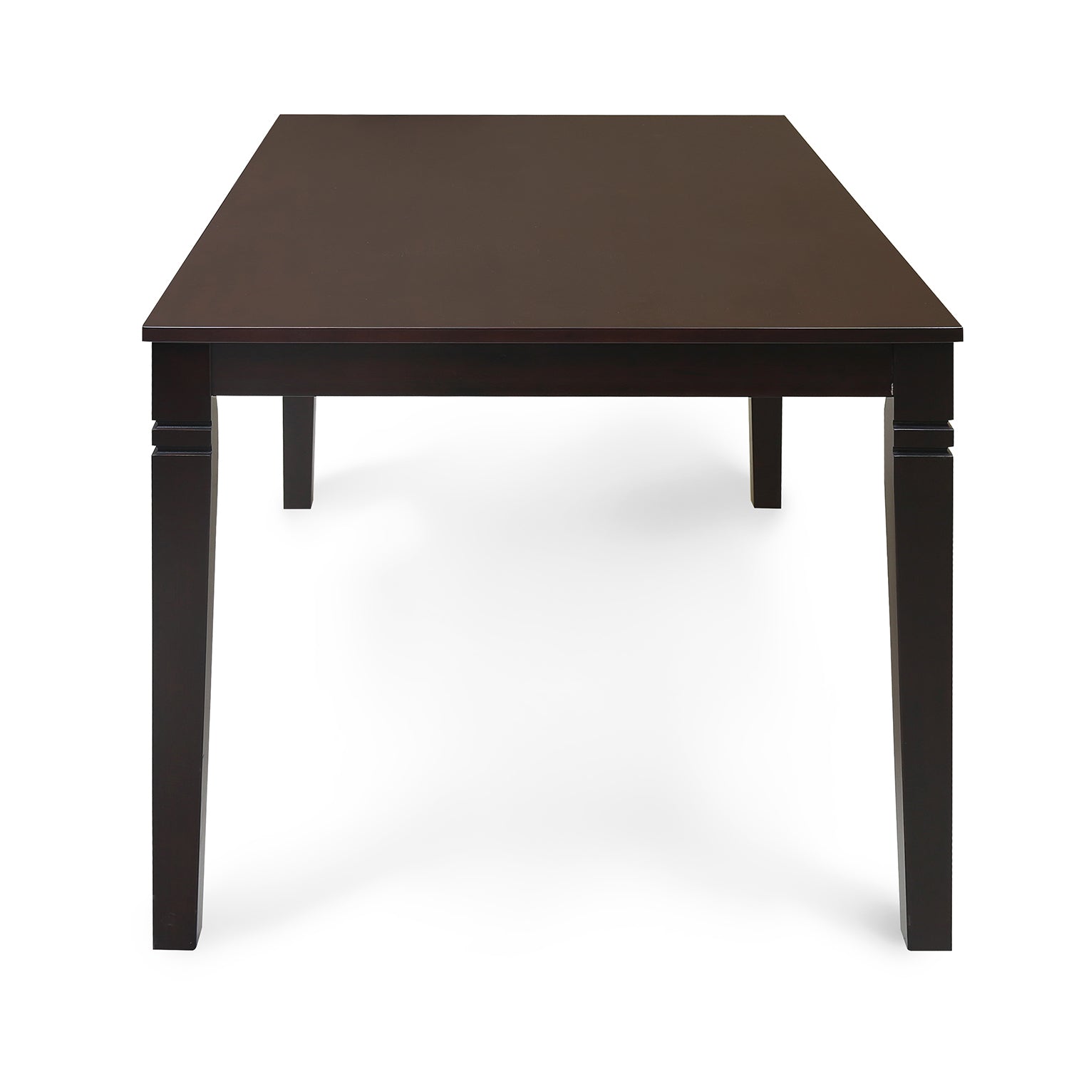 Nilkamal Fern 6 Seater Dining Table (Erin Brown)