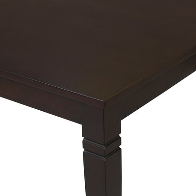 Nilkamal Fern 6 Seater Dining Table (Erin Brown)
