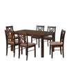 Nilkamal Alice 6 Seater Dining Set (Antique Cherry)
